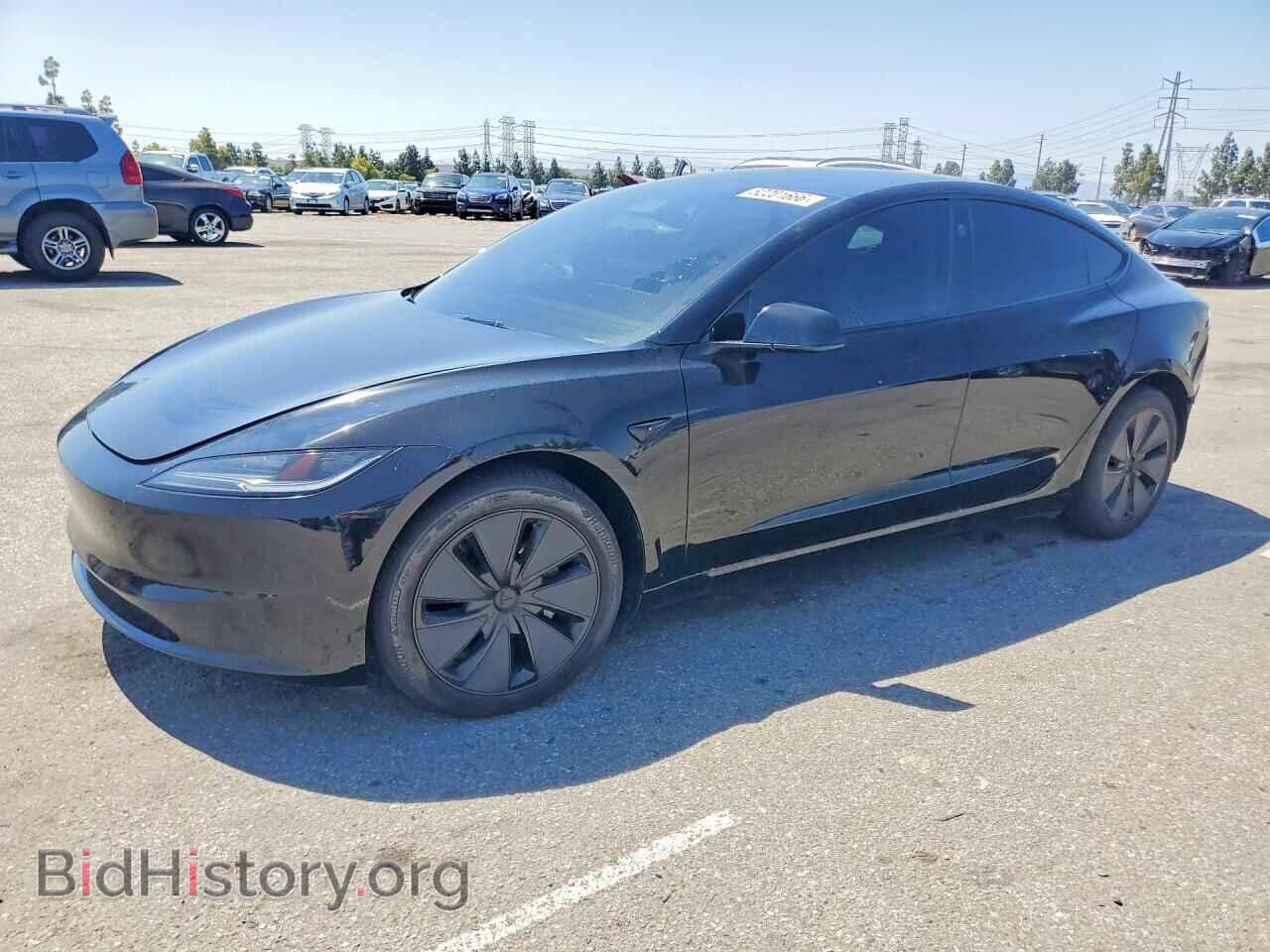 Фотография 5YJ3E1EB7RF716973 - TESLA MODEL 3 2024