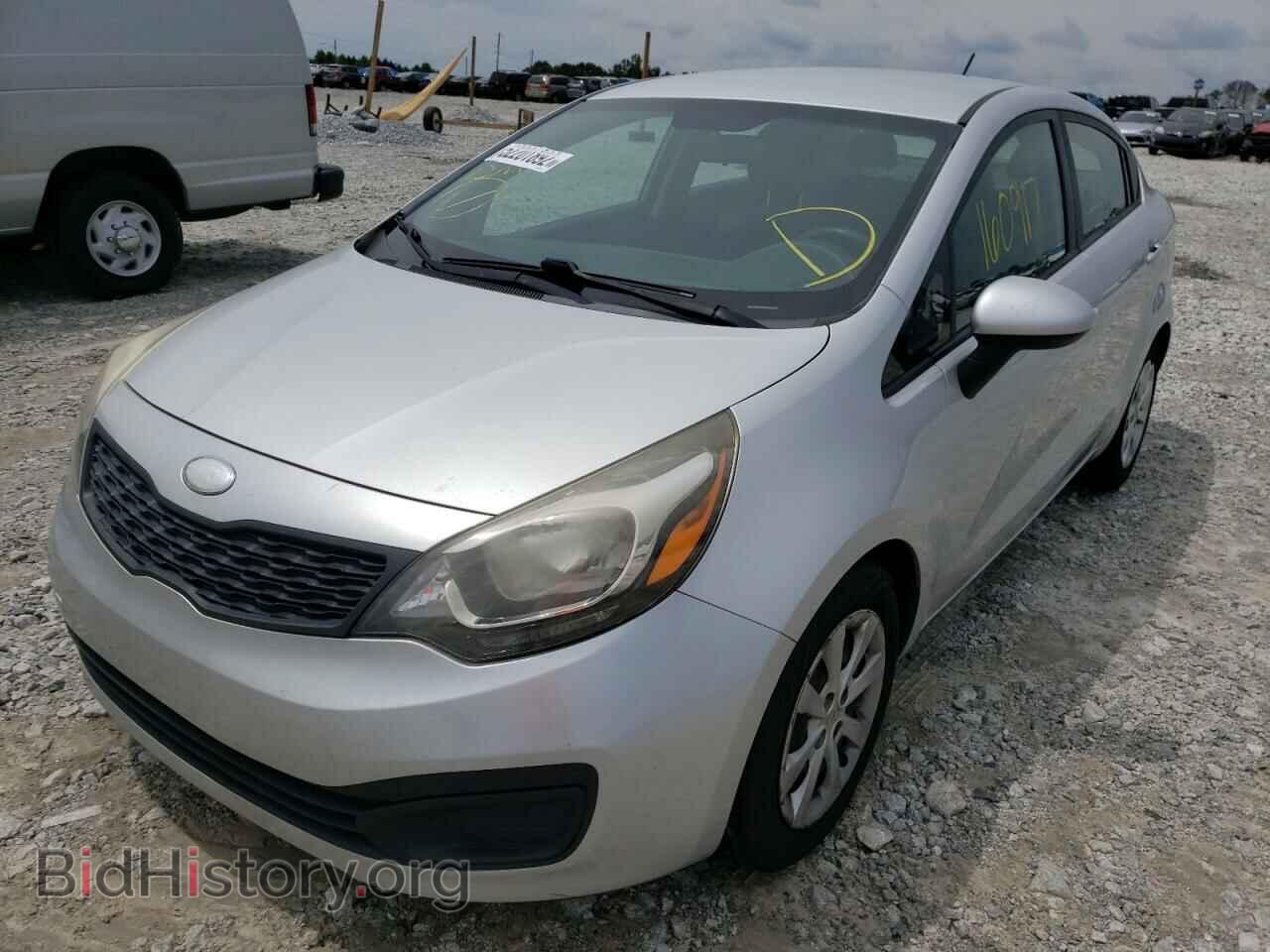 2014 KIA RIO - VIN: KNADM4A35E6327131 - Фото 2