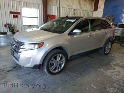 2014 Ford EDGE Limited, silver — VIN 2FMDK4KC5EBA13743, Copart