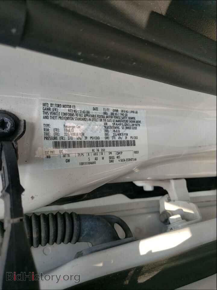2012 FORD FOCUS - VIN: 1FAHP3J25CL281978 - Фото 10
