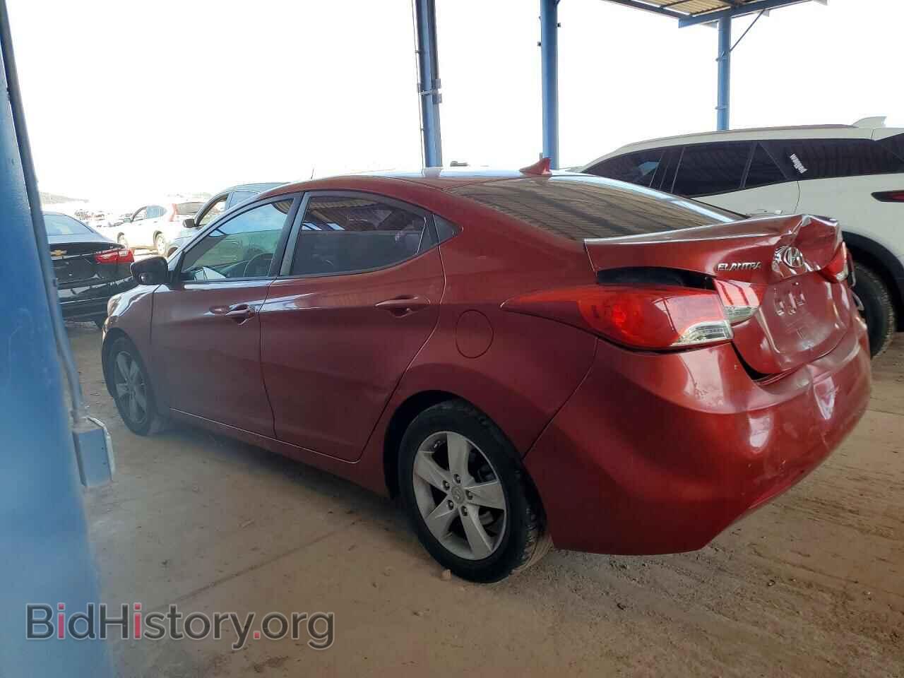 2012 HYUNDAI ELANTRA - VIN: KMHDH4AE7CU187967 - Фото 2
