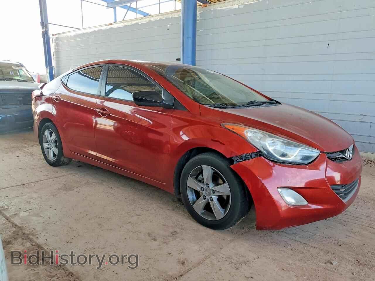 2012 HYUNDAI ELANTRA - VIN: KMHDH4AE7CU187967 - Фото 4