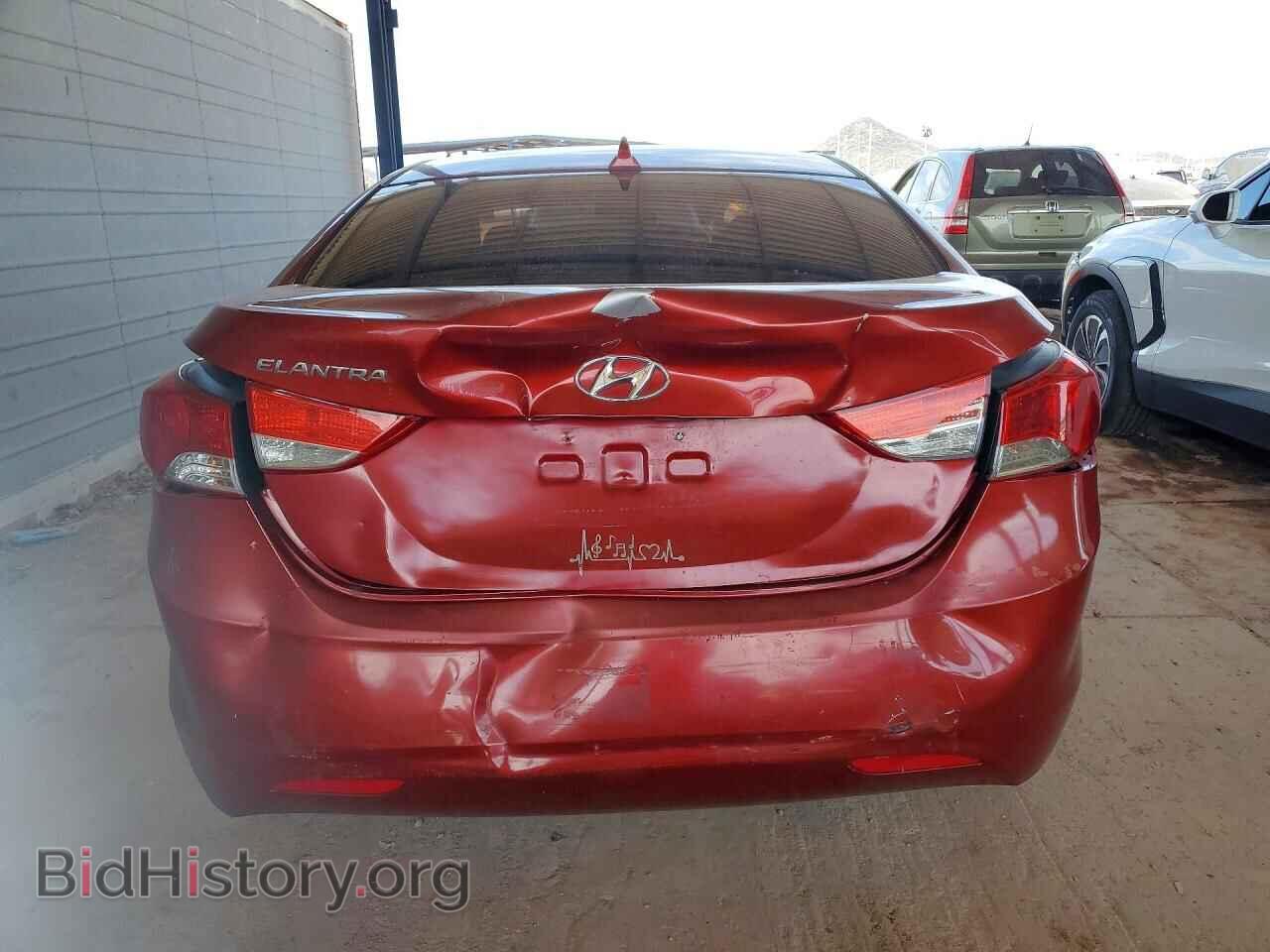 2012 HYUNDAI ELANTRA - VIN: KMHDH4AE7CU187967 - Фото 6