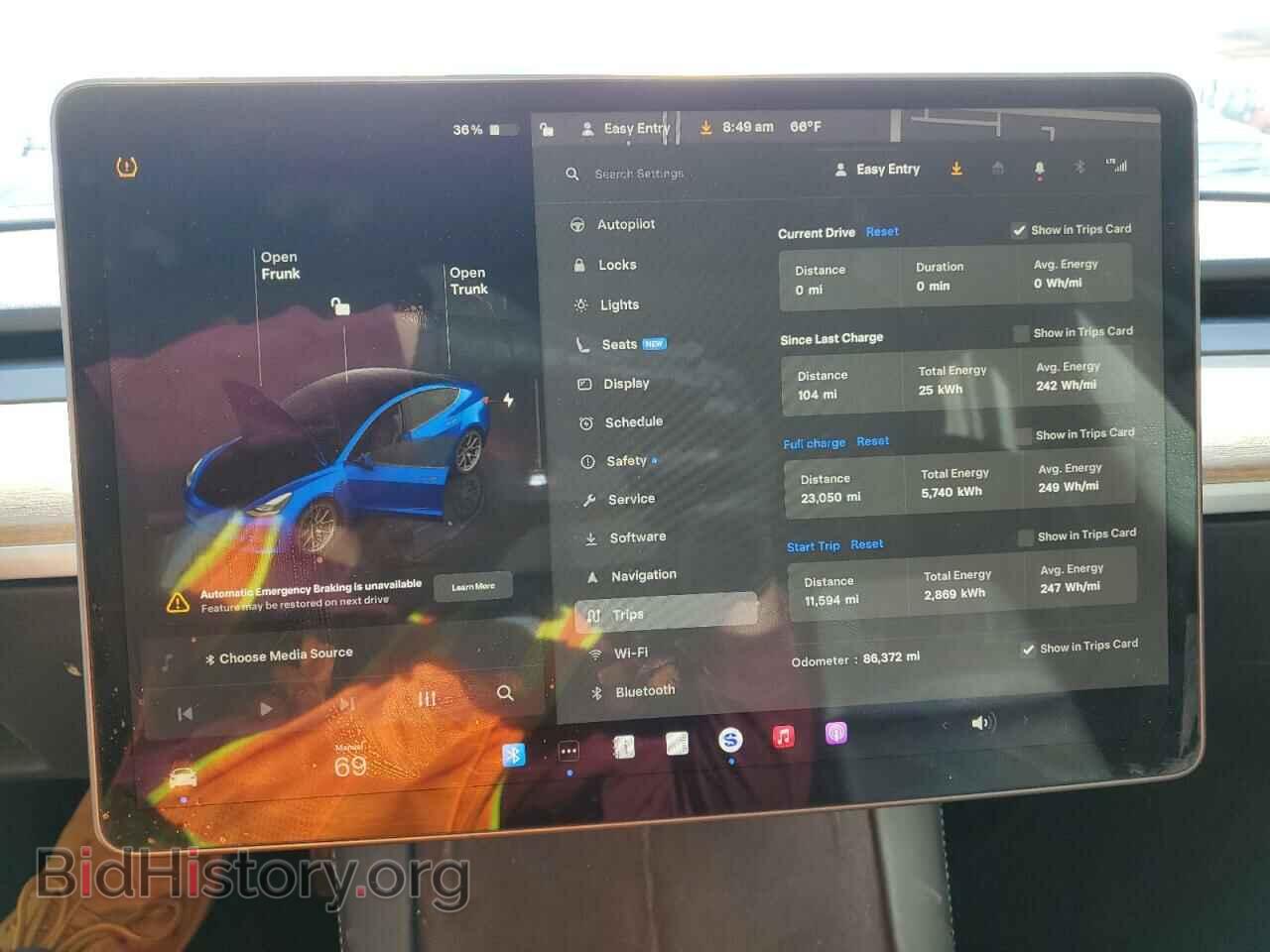 2022 TESLA MODEL 3 - VIN: 5YJ3E1EA9NF288499 - Фото 9