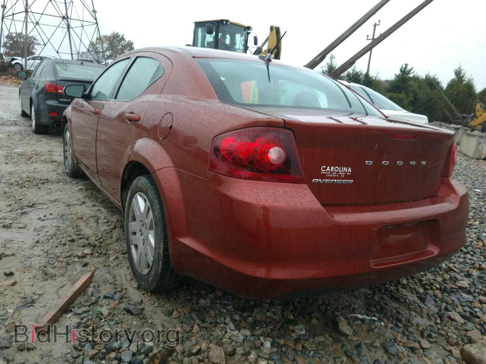 2012 DODGE AVENGER - VIN: 1C3CDZAB2CN227546 - Photo 3