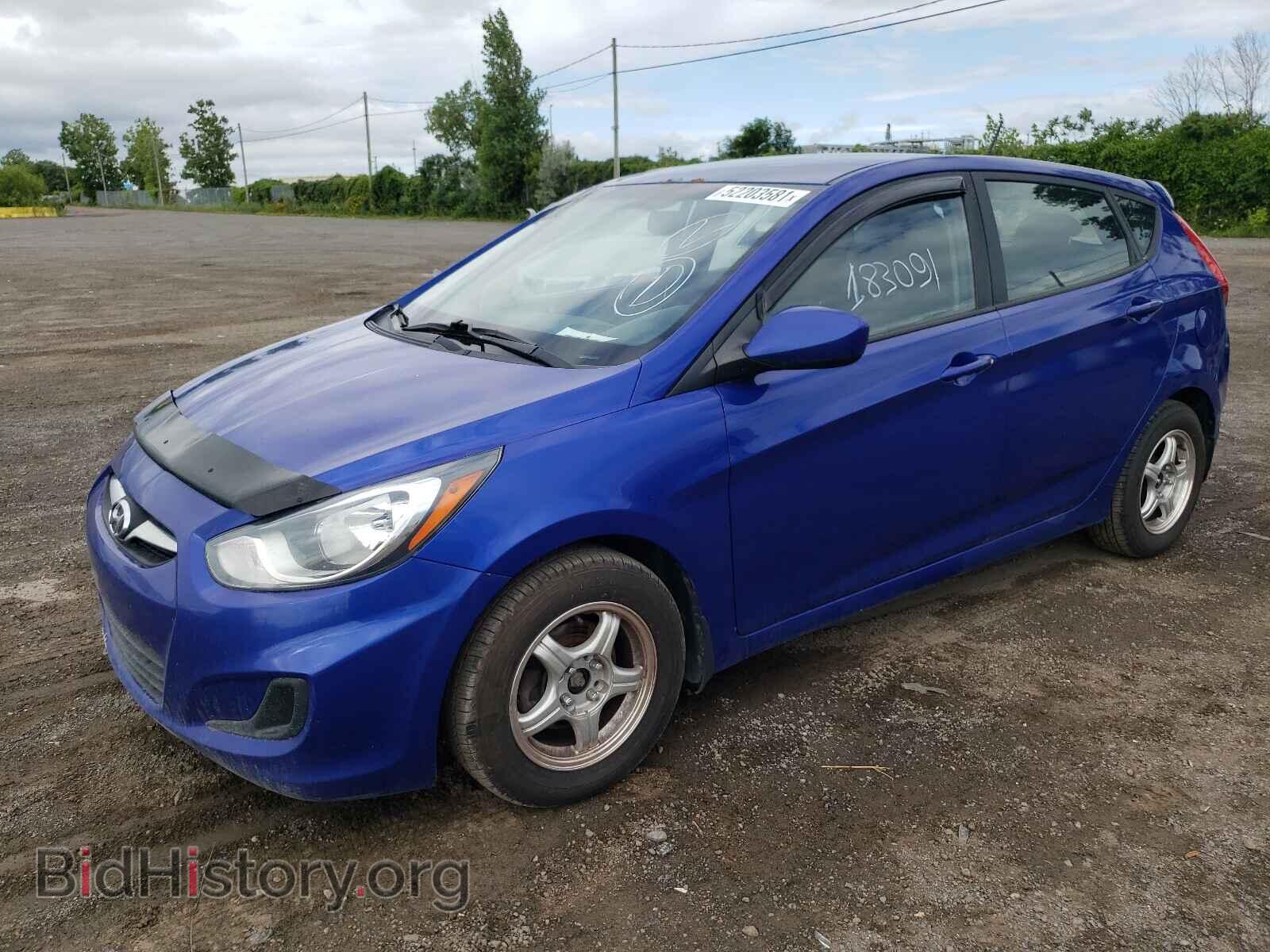 2012 HYUNDAI ACCENT - VIN: KMHCT5AE4CU043261 - Фото 2