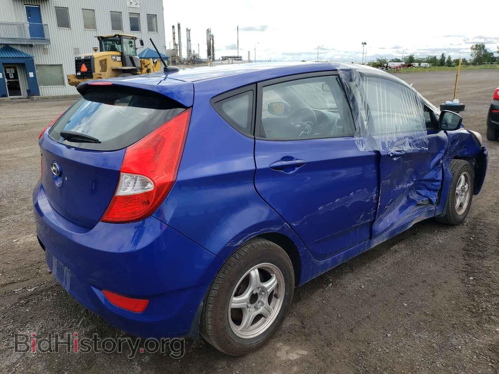 2012 HYUNDAI ACCENT - VIN: KMHCT5AE4CU043261 - Фото 4