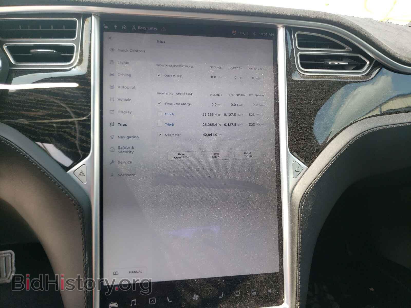 2017 TESLA MODEL S - VIN: 5YJSA1E19HF202457 - Фото 9