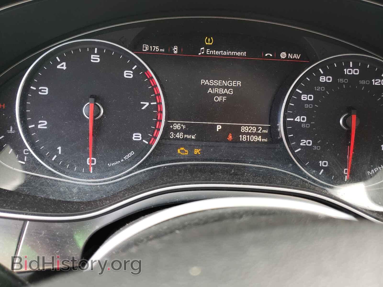 2012 AUDI A6 - VIN: WAUDFAFC8CN116137 - Фото 8