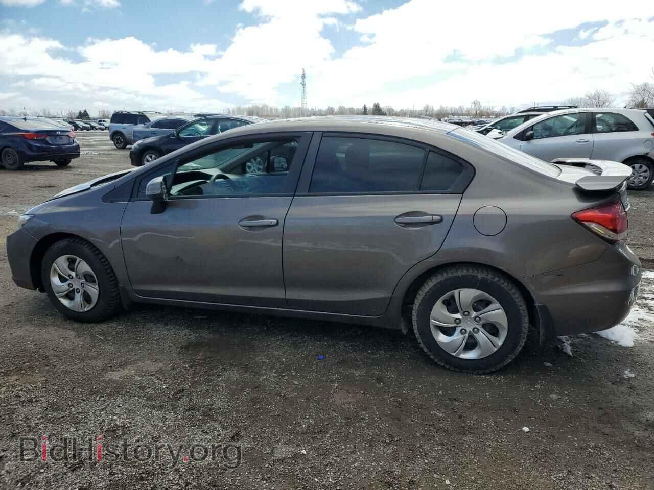 2013 HONDA CIVIC - VIN: 2HGFB2F40DH008726 - Фото 2