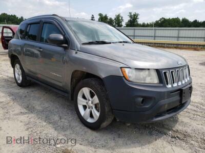 2012 Jeep COMPASS COMPASS LA, gray — VIN 1C4NJDEB3CD717381, Copart