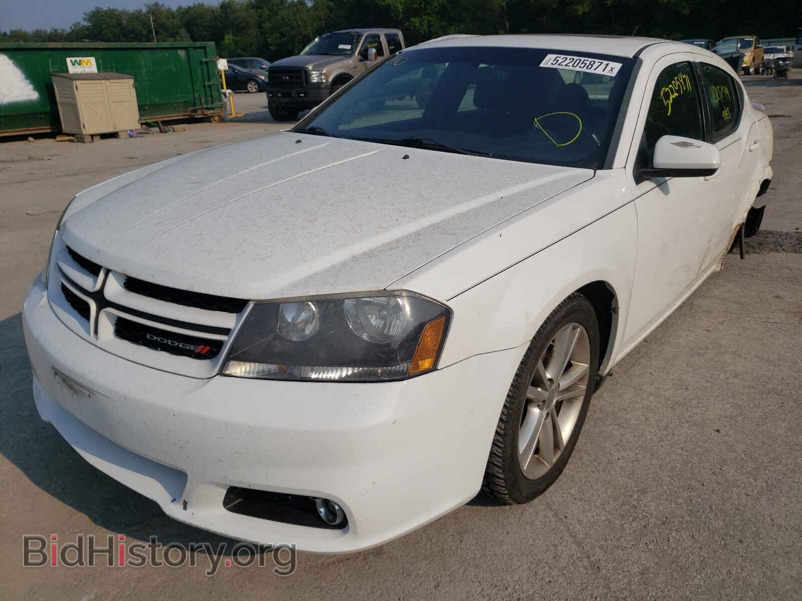 2013 DODGE AVENGER - VIN: 1C3CDZCB0DN581130 - Фото 2