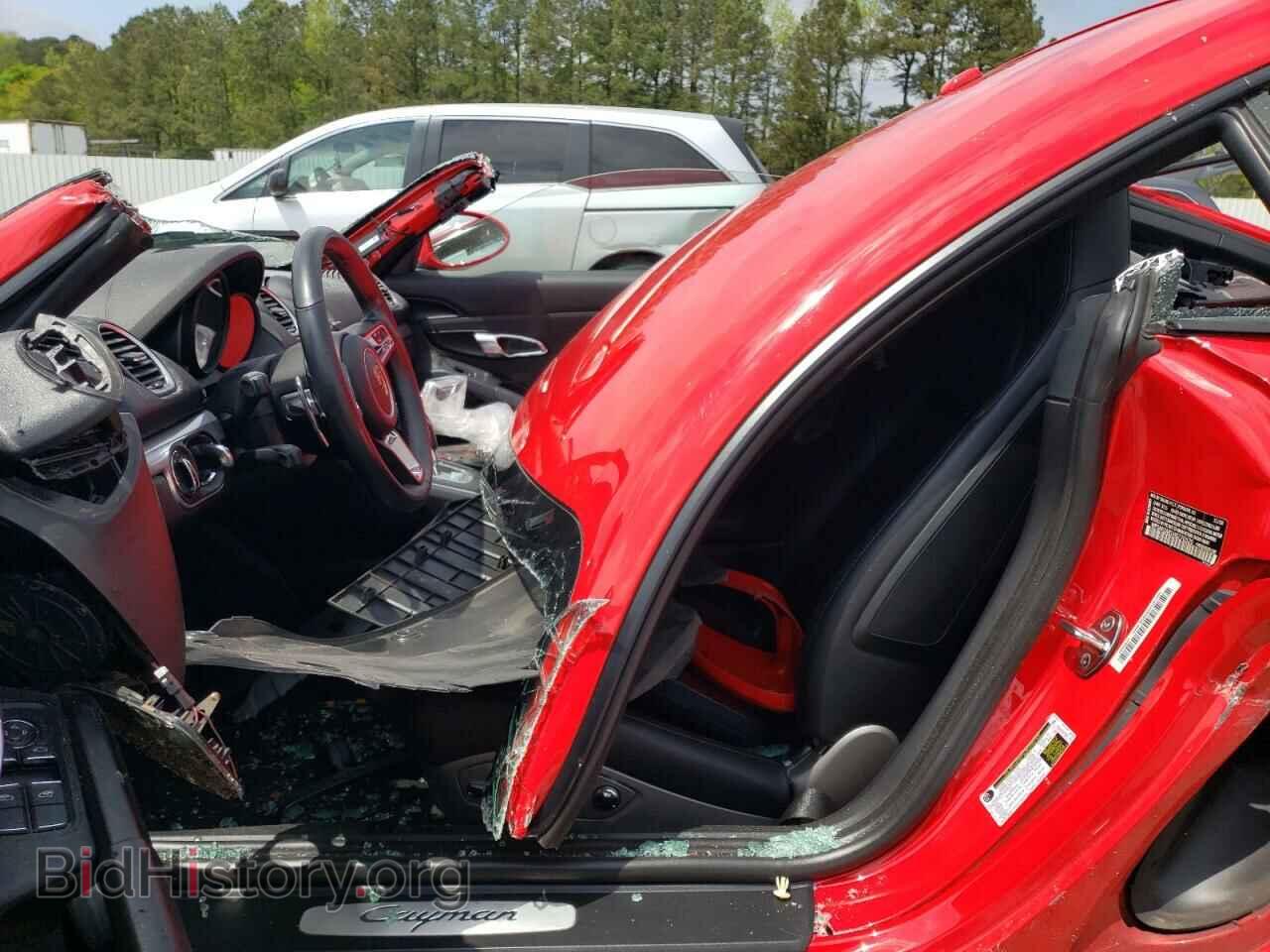2017 PORSCHE CAYMAN - VIN: WP0AA2A81HS270520 - Фото 7