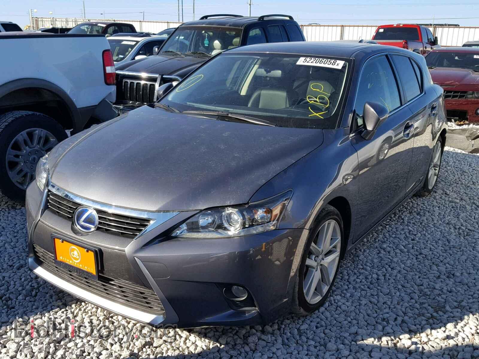2015 LEXUS CT 200 - VIN: JTHKD5BH0F2242120 - Фото 2