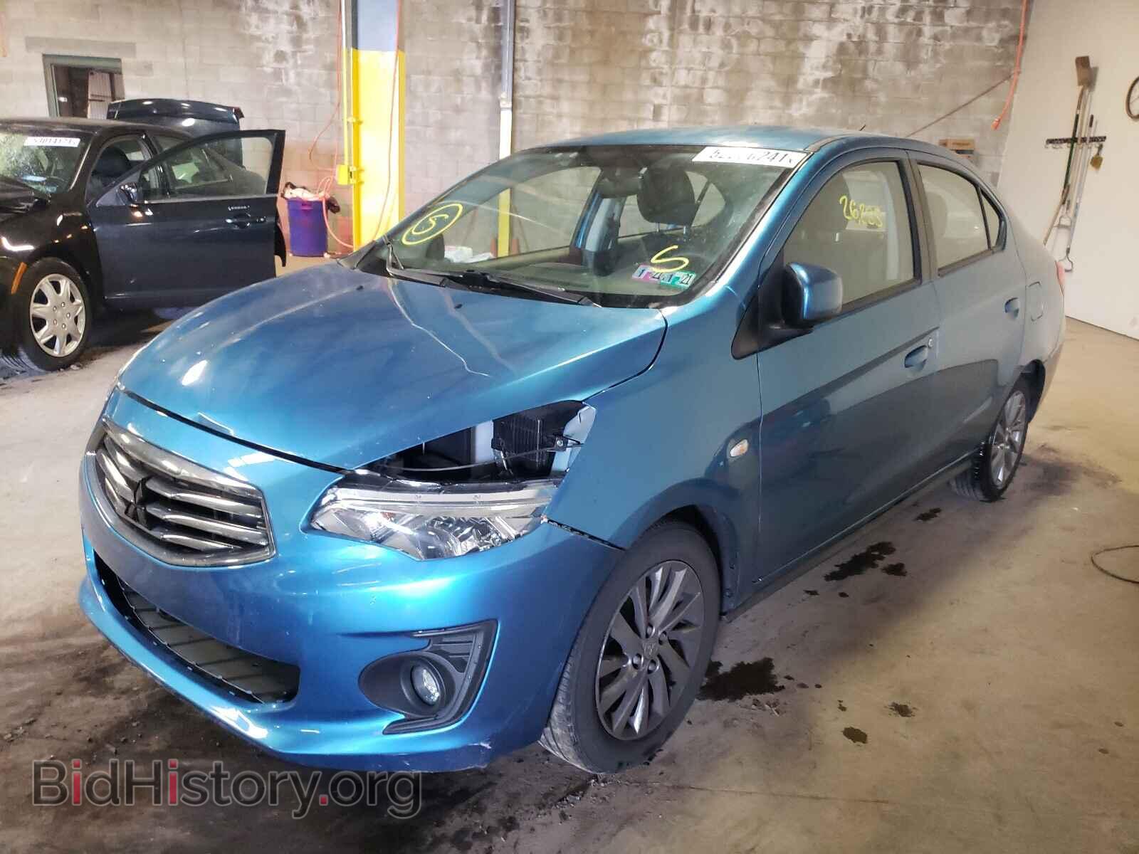 2019 MITSUBISHI MIRAGE - VIN: ML32F3FJ1KHF09596 - Фото 2