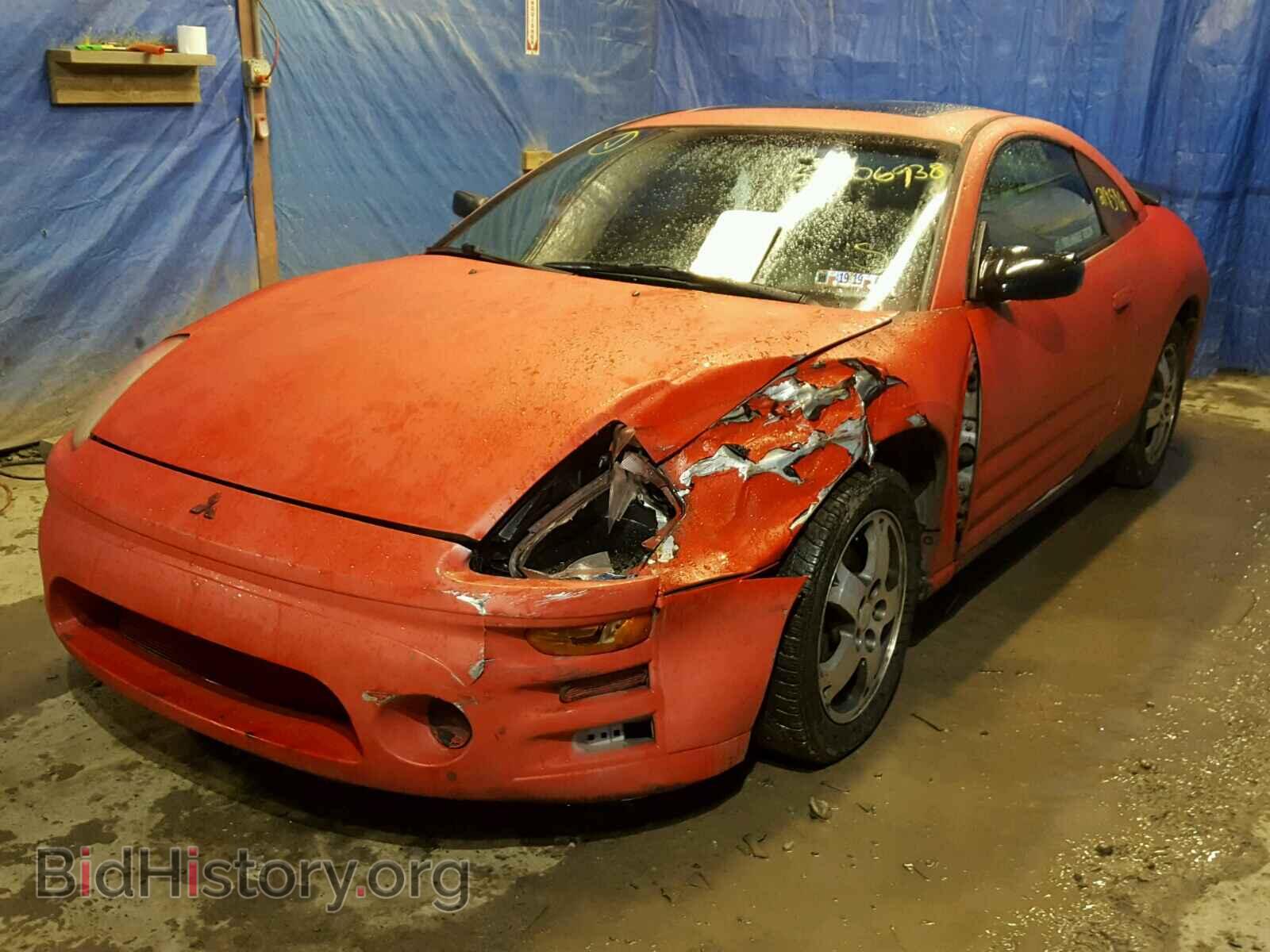 2003 MITSUBISHI ECLIPSE - VIN: 4A3AC44G93E179279 - Фото 2
