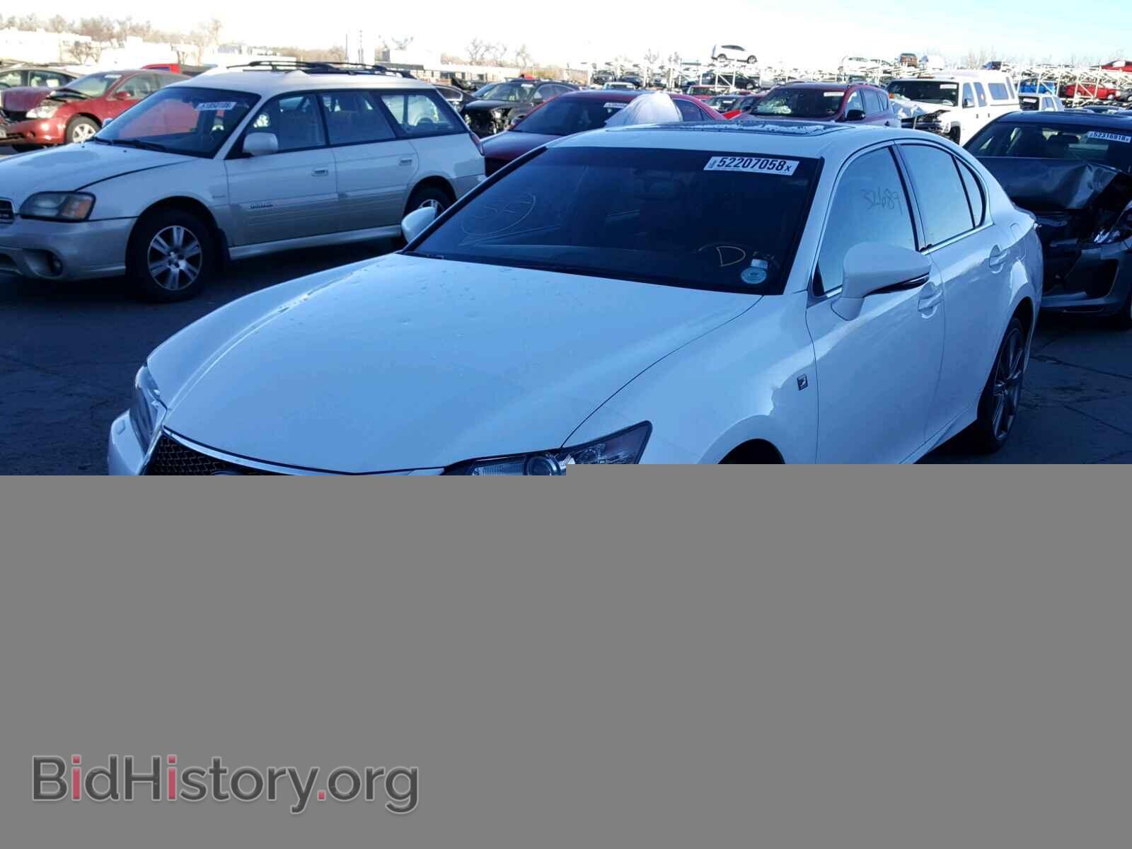 2013 LEXUS GS350 - VIN: JTHCE1BL7D5014707 - Фото 2