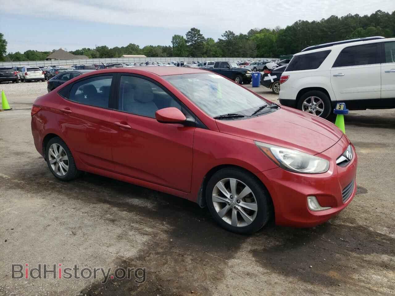 2013 HYUNDAI ACCENT - VIN: KMHCU4AE1DU377465 - Фото 4