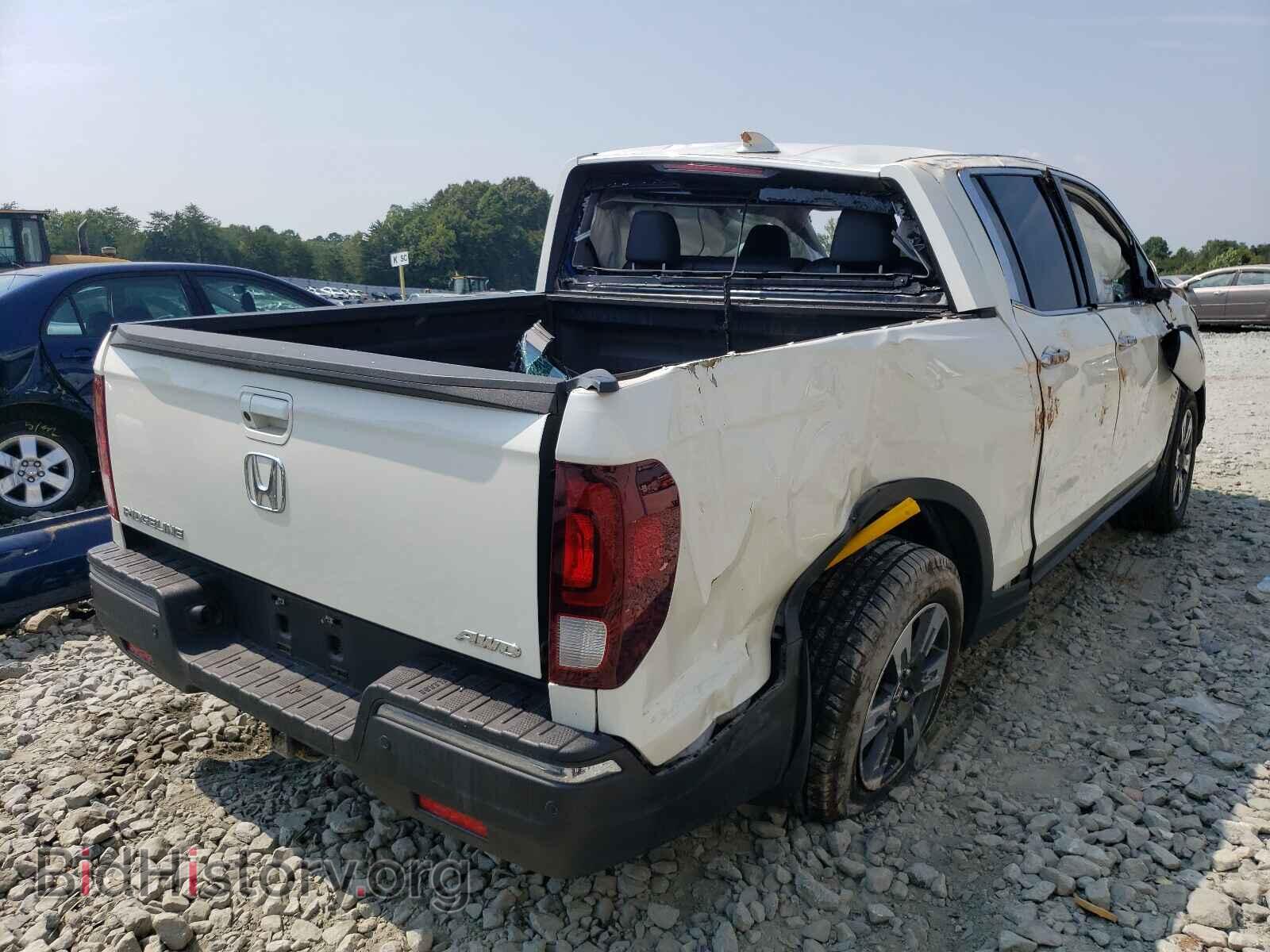 2019 HONDA RIDGELINE - VIN: 5FPYK3F78KB000326 - Фото 4