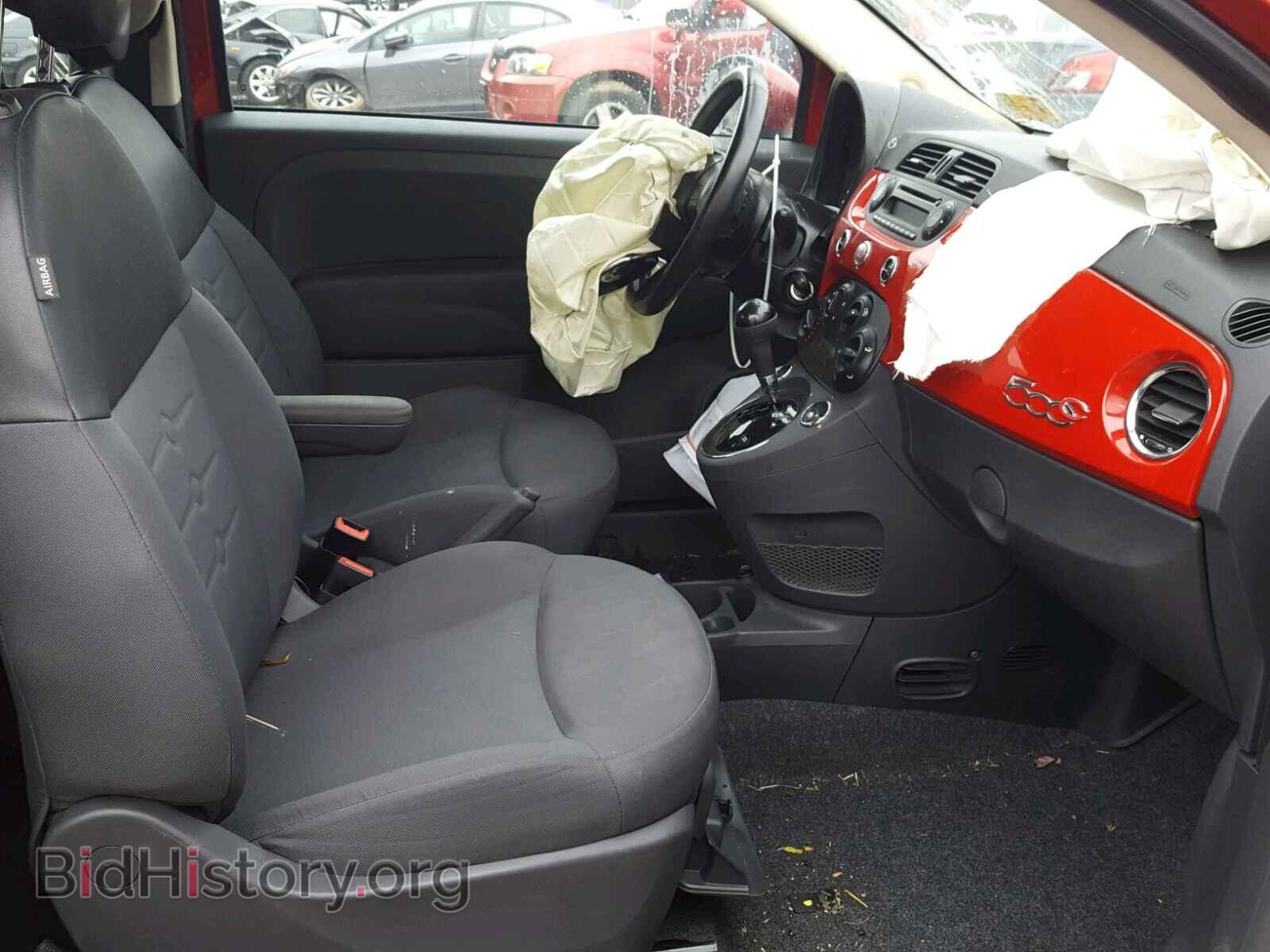 2012 FIAT 500 - VIN: 3C3CFFDR2CT382986 - Фото 5