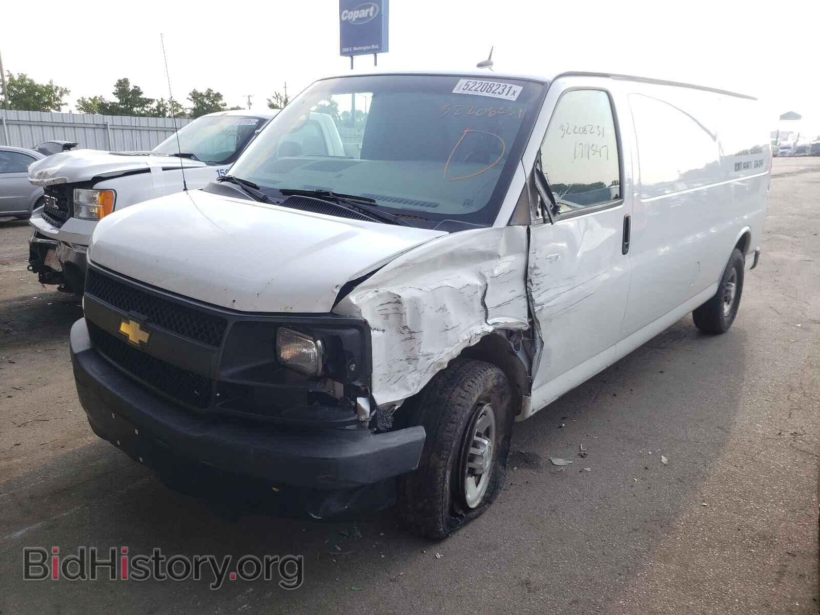 2014 CHEVROLET EXPRESS - VIN: 1GCWGGFA9E1105295 - Фото 2