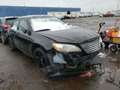 2013 Chrysler 200 200 Tourin, черный — VIN 1C3CCBBG8DN532149, Copart