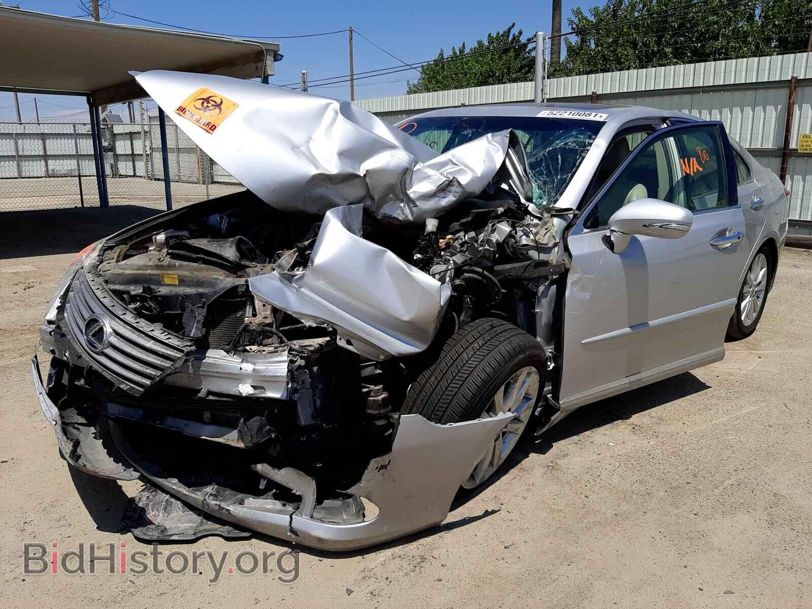 2012 LEXUS ES350 - VIN: JTHBK1EG2C2512266 - Фото 2