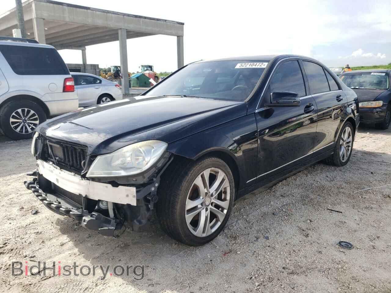 2012 MERCEDES-BENZ C-CLASS - VIN: WDDGF8BBXCA633992 - Фото 2