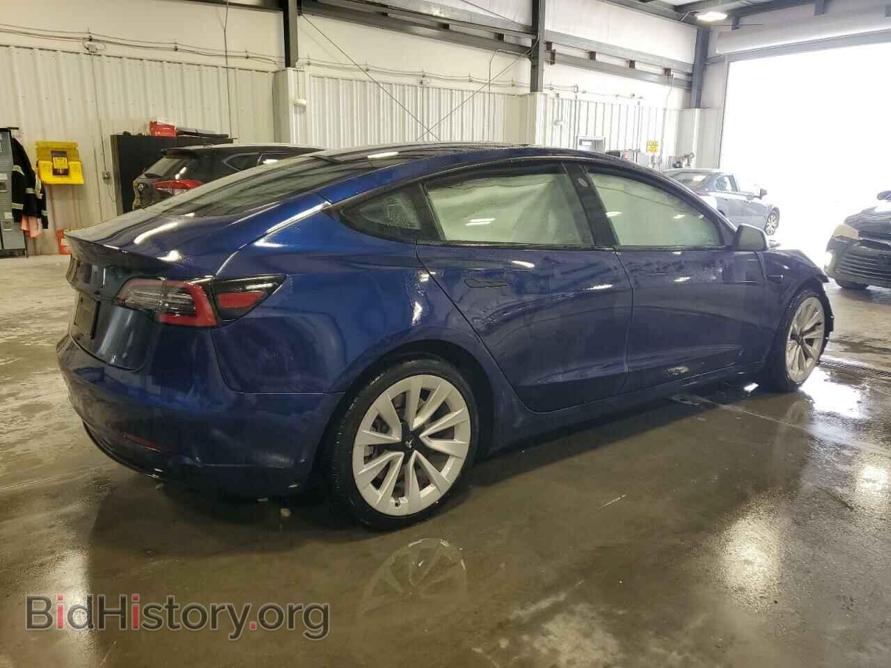2022 TESLA MODEL 3 - VIN: 5YJ3E1EA1NF371070 - Фото 3