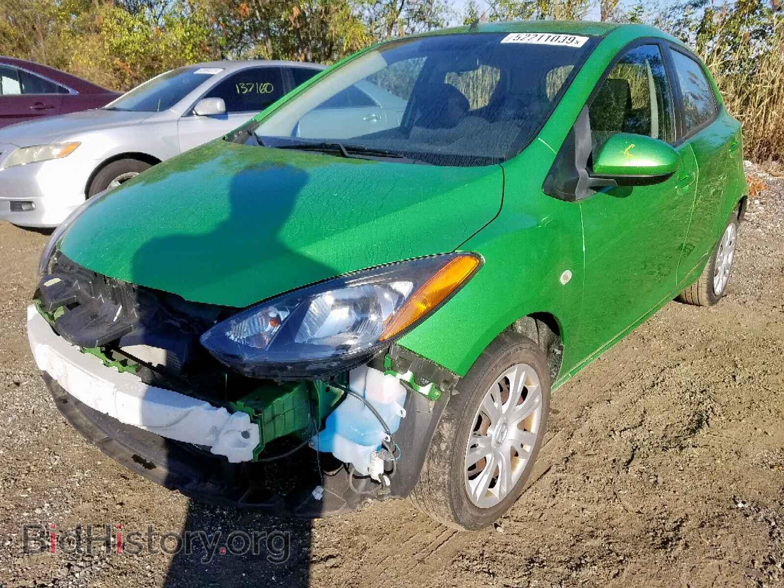 2013 MAZDA 2 - VIN: JM1DE1KZ2D0157281 - Фото 2