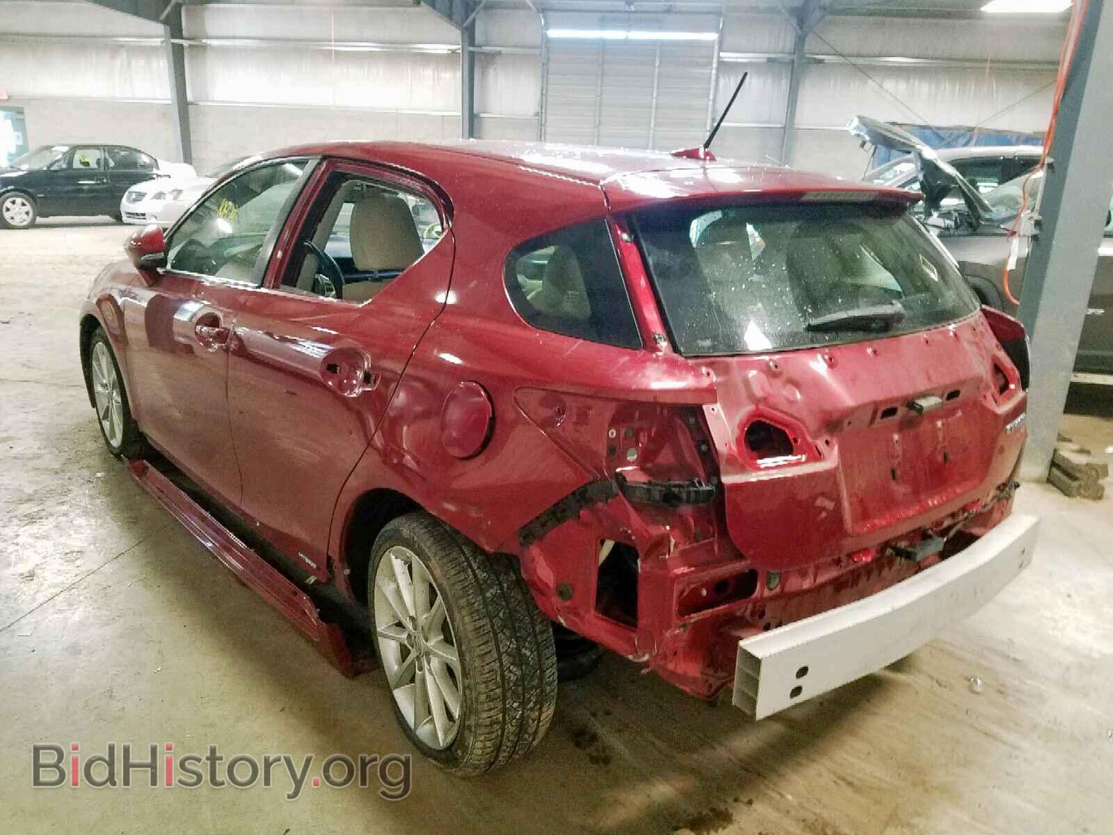 2011 LEXUS CT 200 - VIN: JTHKD5BH6B2013127 - Фото 3