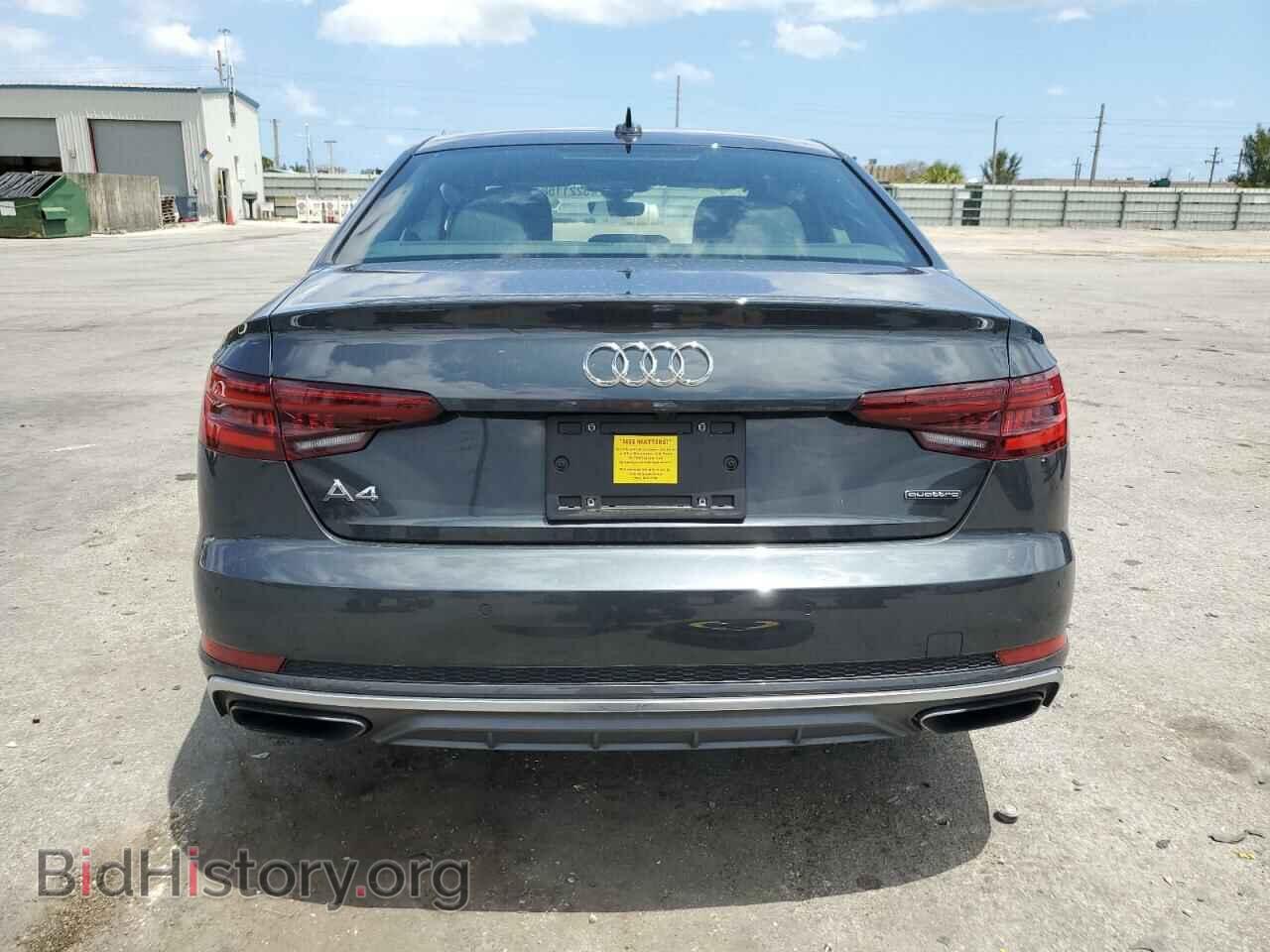 2019 AUDI A4 - VIN: WAUENAF41KA076103 - Фото 6