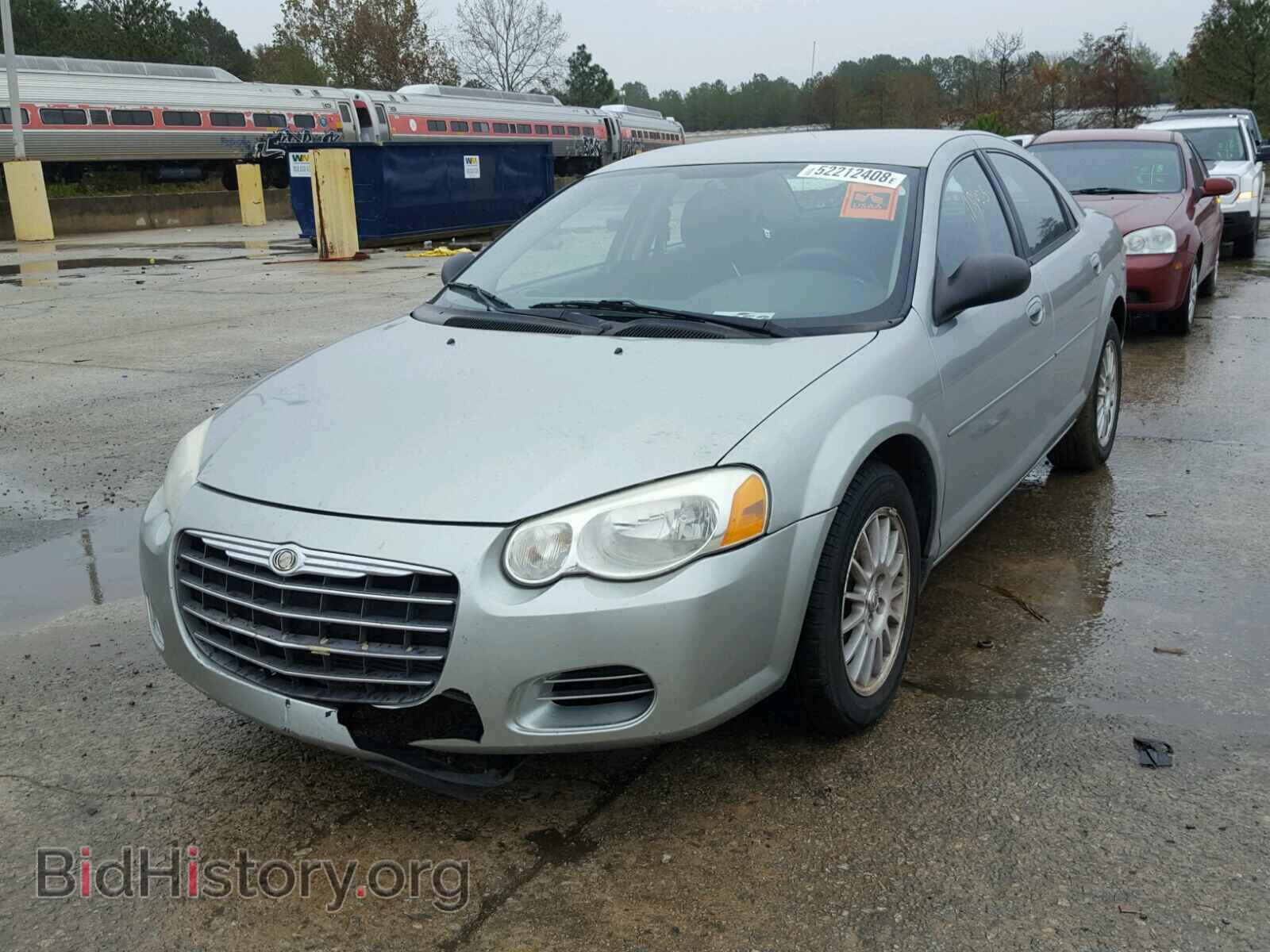 2004 CHRYSLER SEBRING - VIN: 1C3EL46X34N302274 - Фото 2
