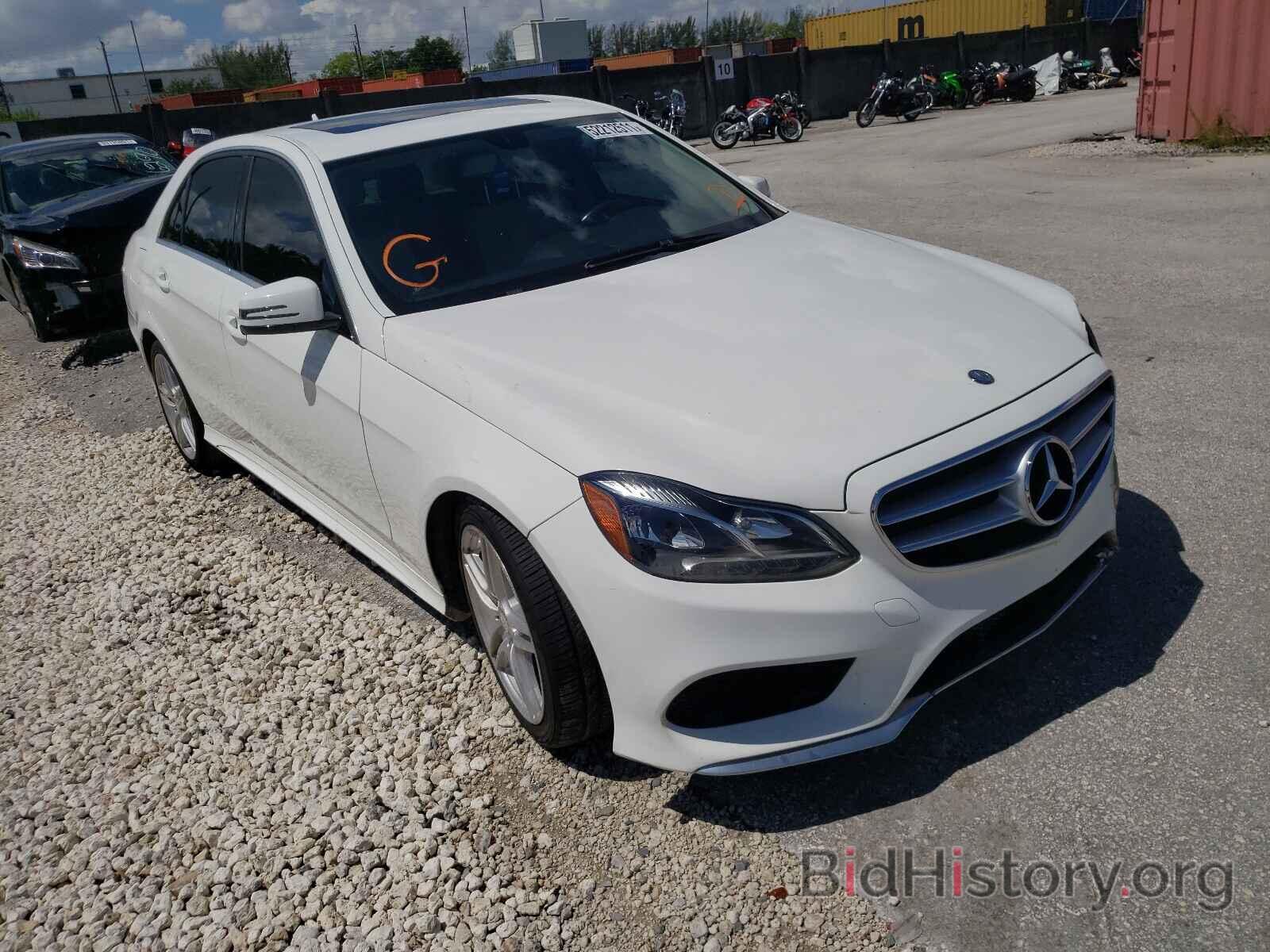 Photo WDDHF5KB2EA968380 - MERCEDES-BENZ E-CLASS 2014