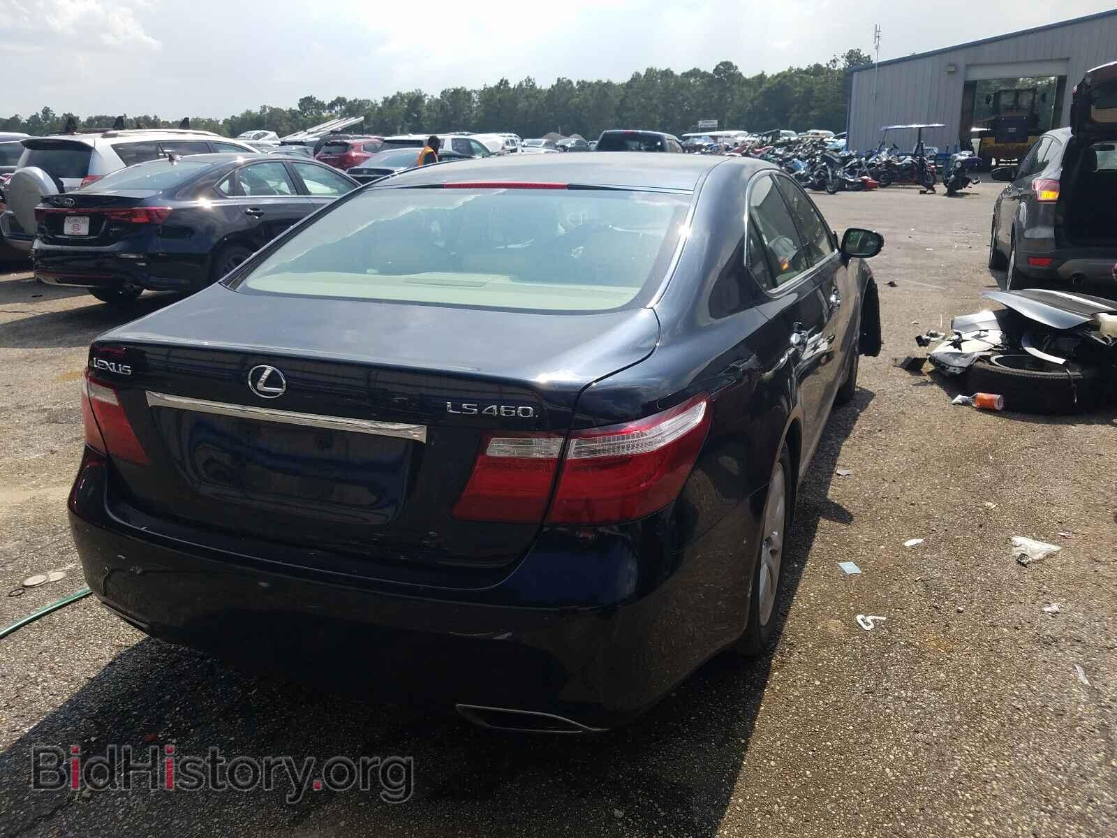 2007 LEXUS LS460 - VIN: JTHBL46F375003960 - Фото 4