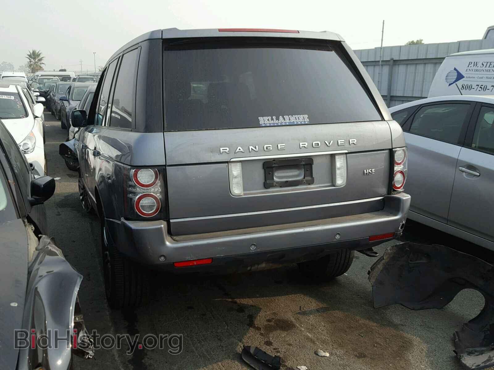 2012 LAND ROVER RANGE ROVE - VIN: SALME1D45CA362936 - Фото 3
