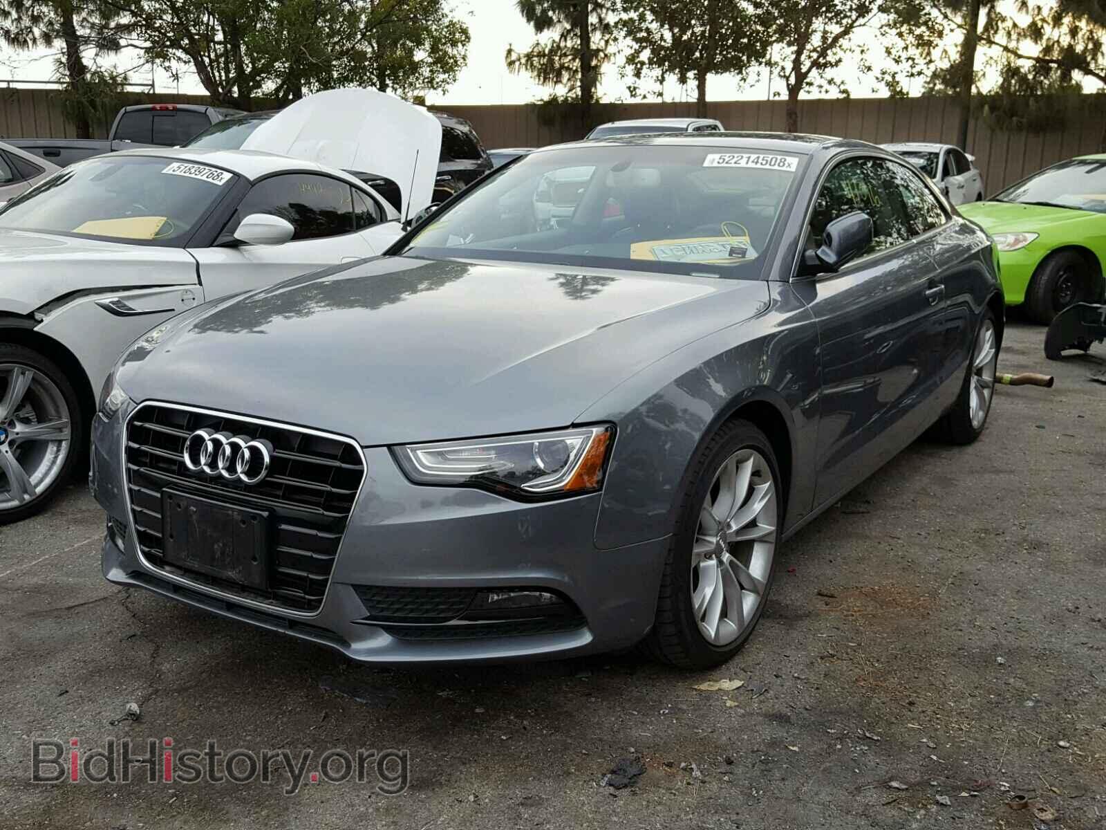 2014 AUDI A5 PREMIUM - VIN: WAULFAFR7EA024530 - Фото 2