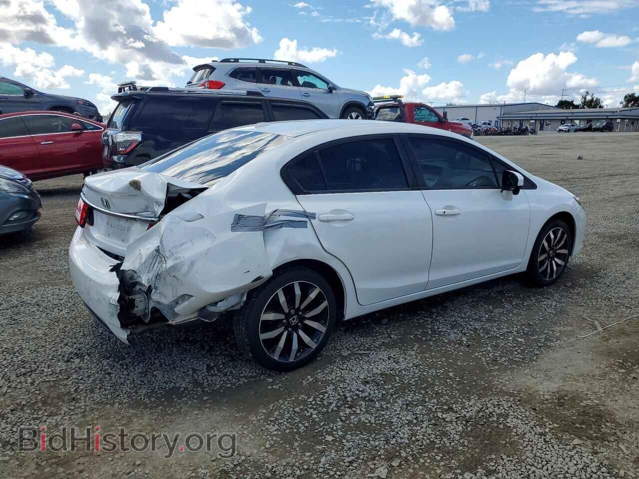 2015 HONDA CIVIC - VIN: 19XFB2F98FE222212 - Фото 3