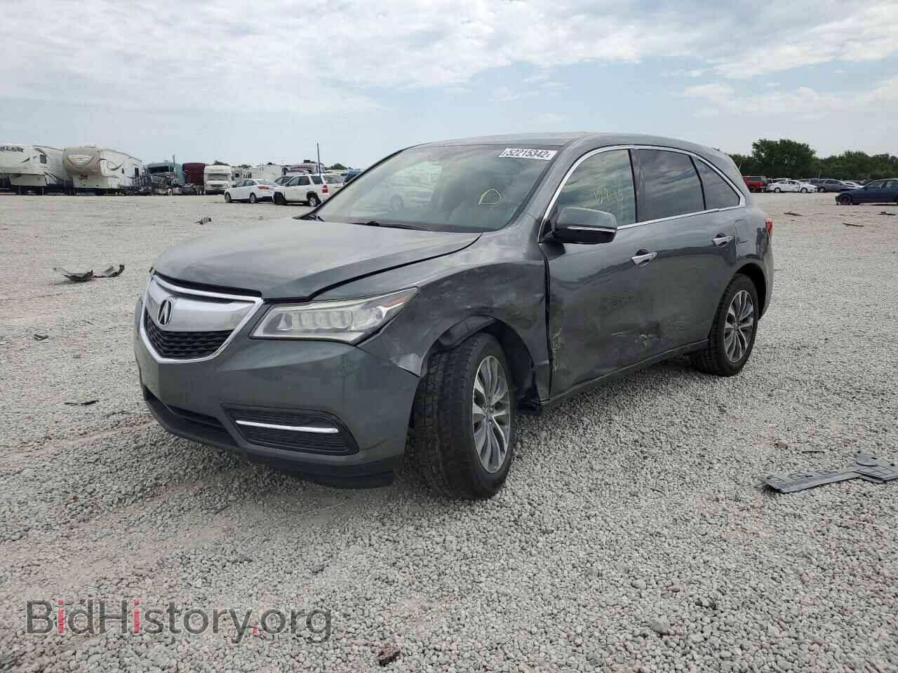 2014 ACURA MDX - VIN: 5FRYD3H68EB009926 - Фото 2