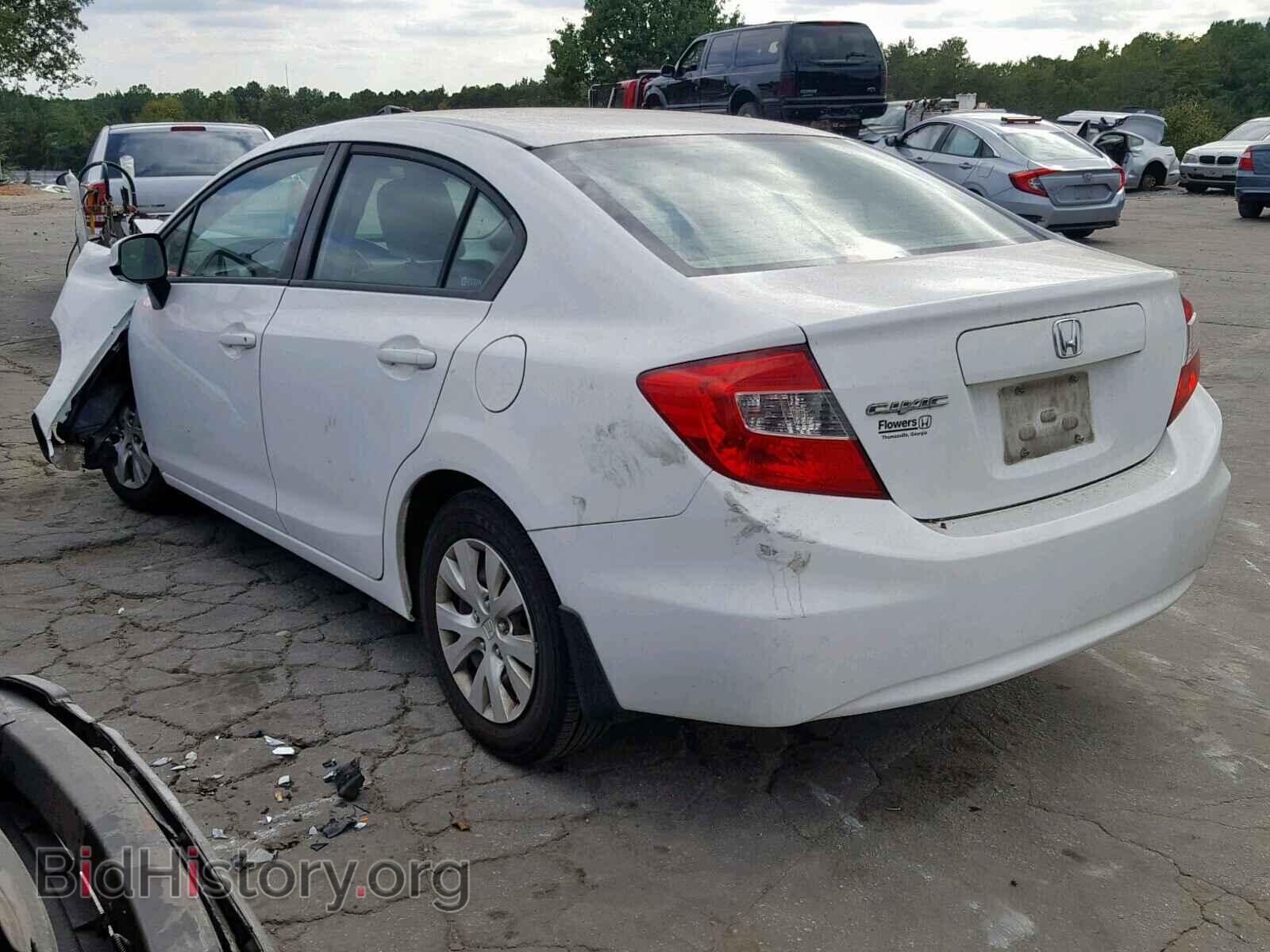 2012 HONDA CIVIC LX - VIN: 19XFB2F50CE014351 - Фото 3