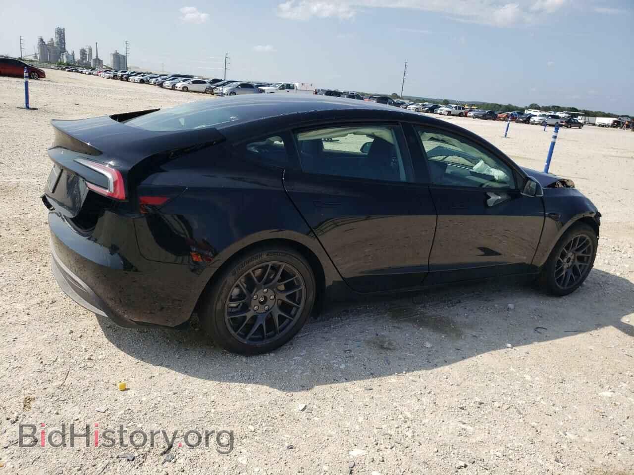 2024 TESLA MODEL 3 - VIN: 5YJ3E1EA4RF731020 - Фото 3