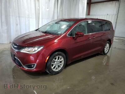 2020 Chrysler PACIFICA Touring, burgundy — VIN 2C4RC1FG5LR187206, Copart