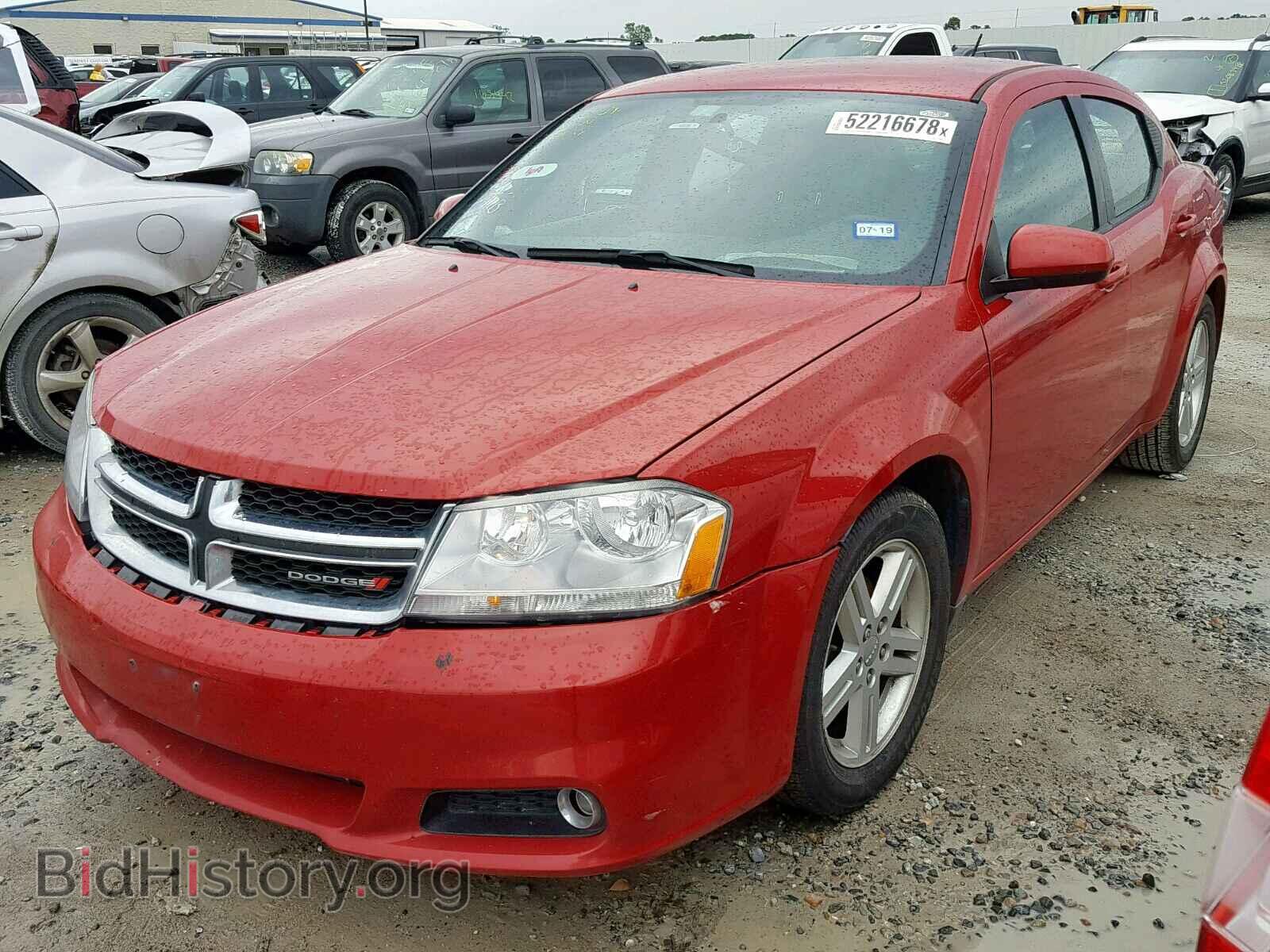 2014 DODGE AVENGER - VIN: 1C3CDZCB9EN117352 - Фото 2