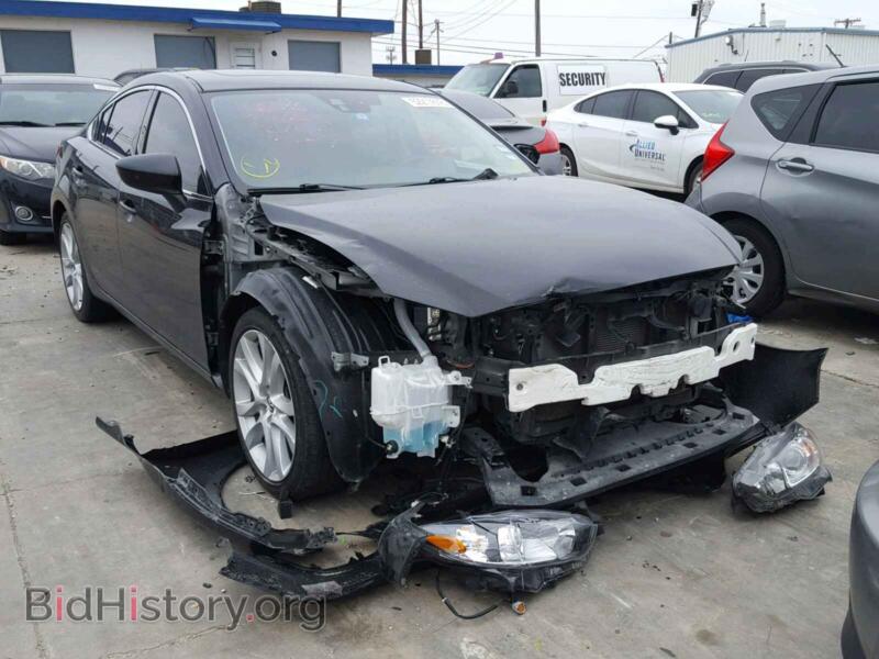 2015 Mazda 6 6 Touring (VIN JM1GJ1T56F1208430) — photo 1 of 10, Copart, damage: front end