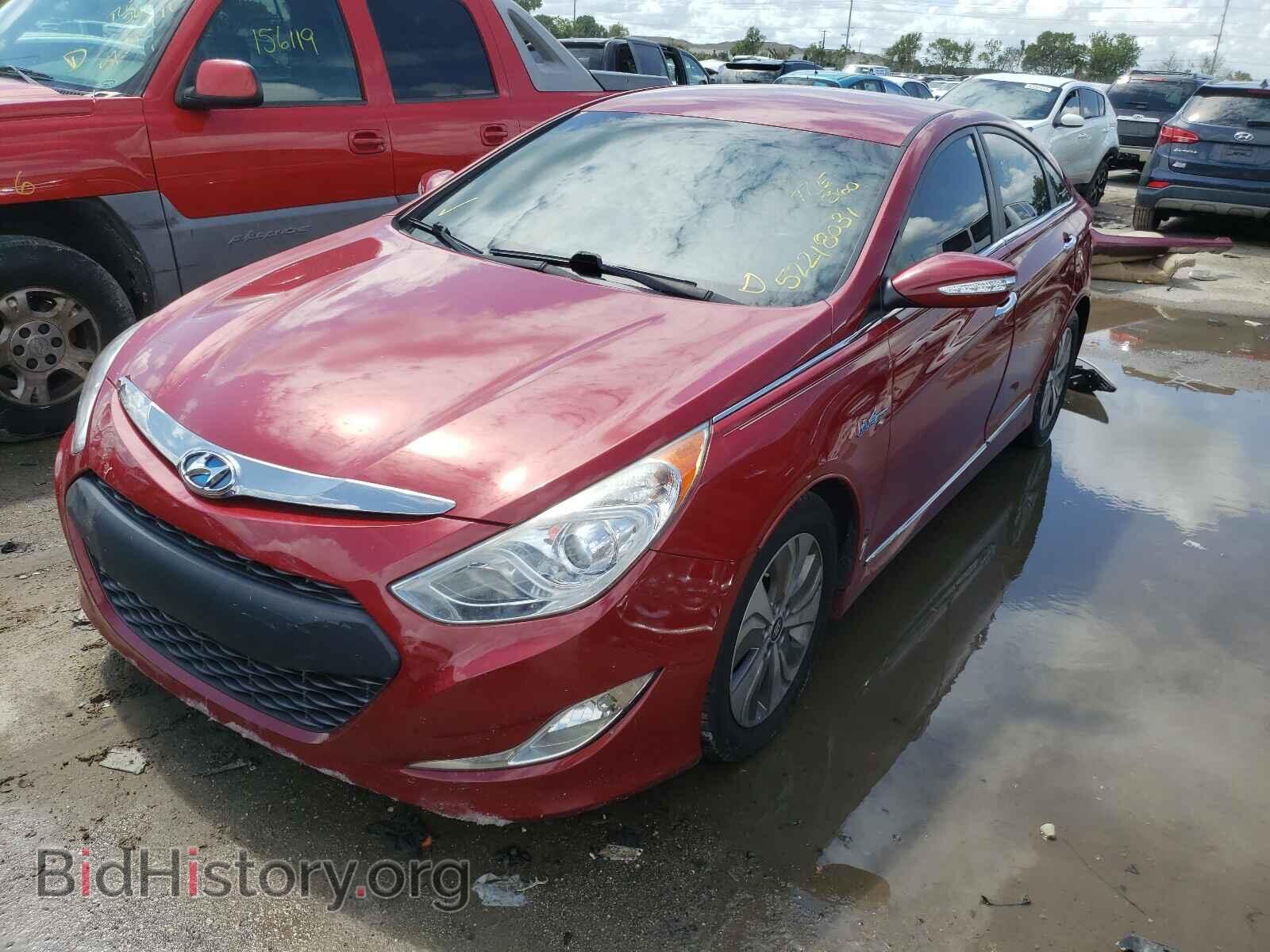 2013 HYUNDAI SONATA - VIN: KMHEC4A41DA081592 - Фото 2