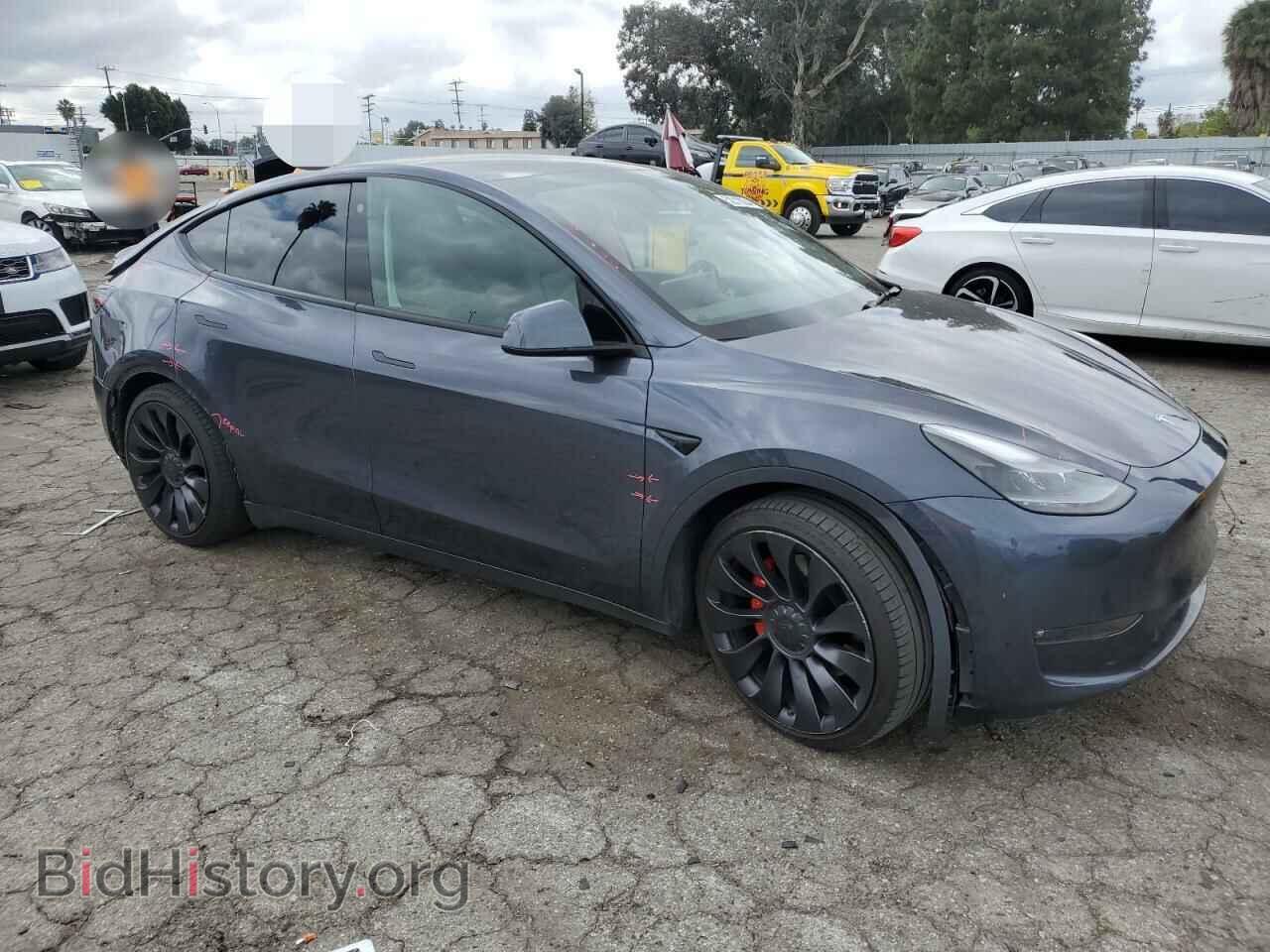 2022 TESLA MODEL Y - VIN: 7SAYGDEF3NF406093 - Фото 4