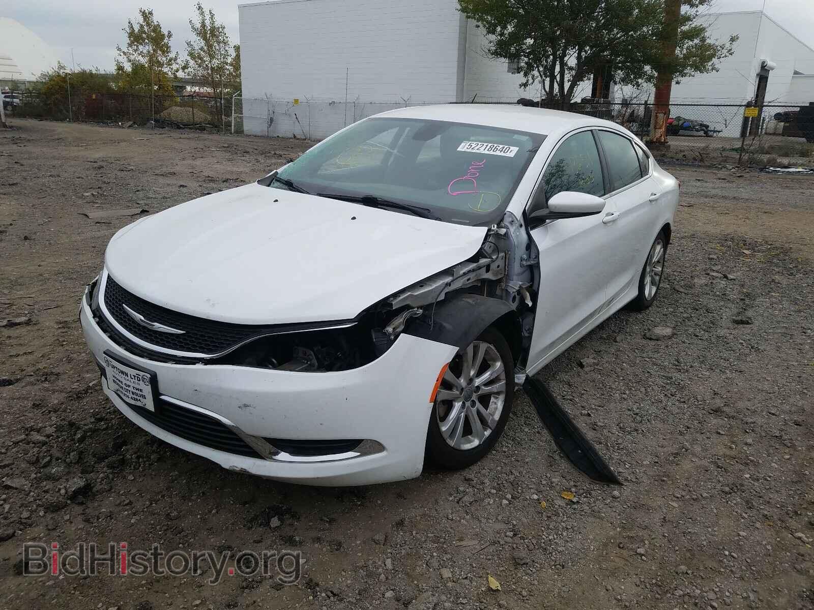 2015 CHRYSLER 200 - VIN: 1C3CCCAB3FN612327 - Фото 2