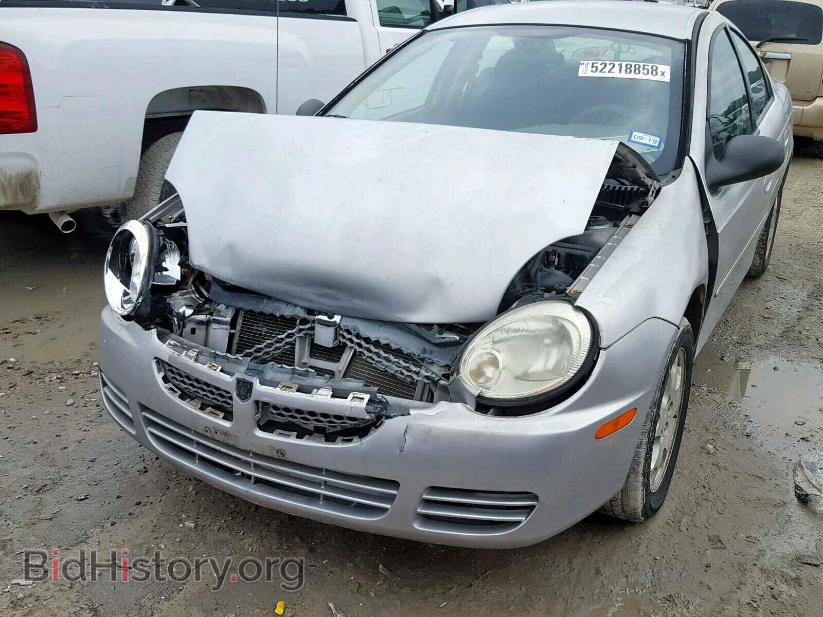 2005 DODGE NEON - VIN: 1B3ES56C25D159053 - Фото 2