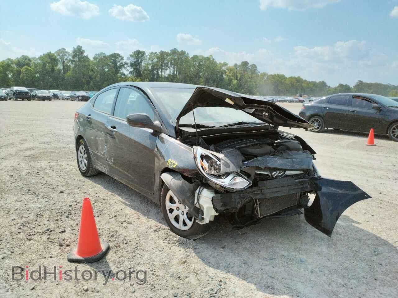 Photo KMHCT4AEXCU155007 - HYUNDAI ACCENT 2012