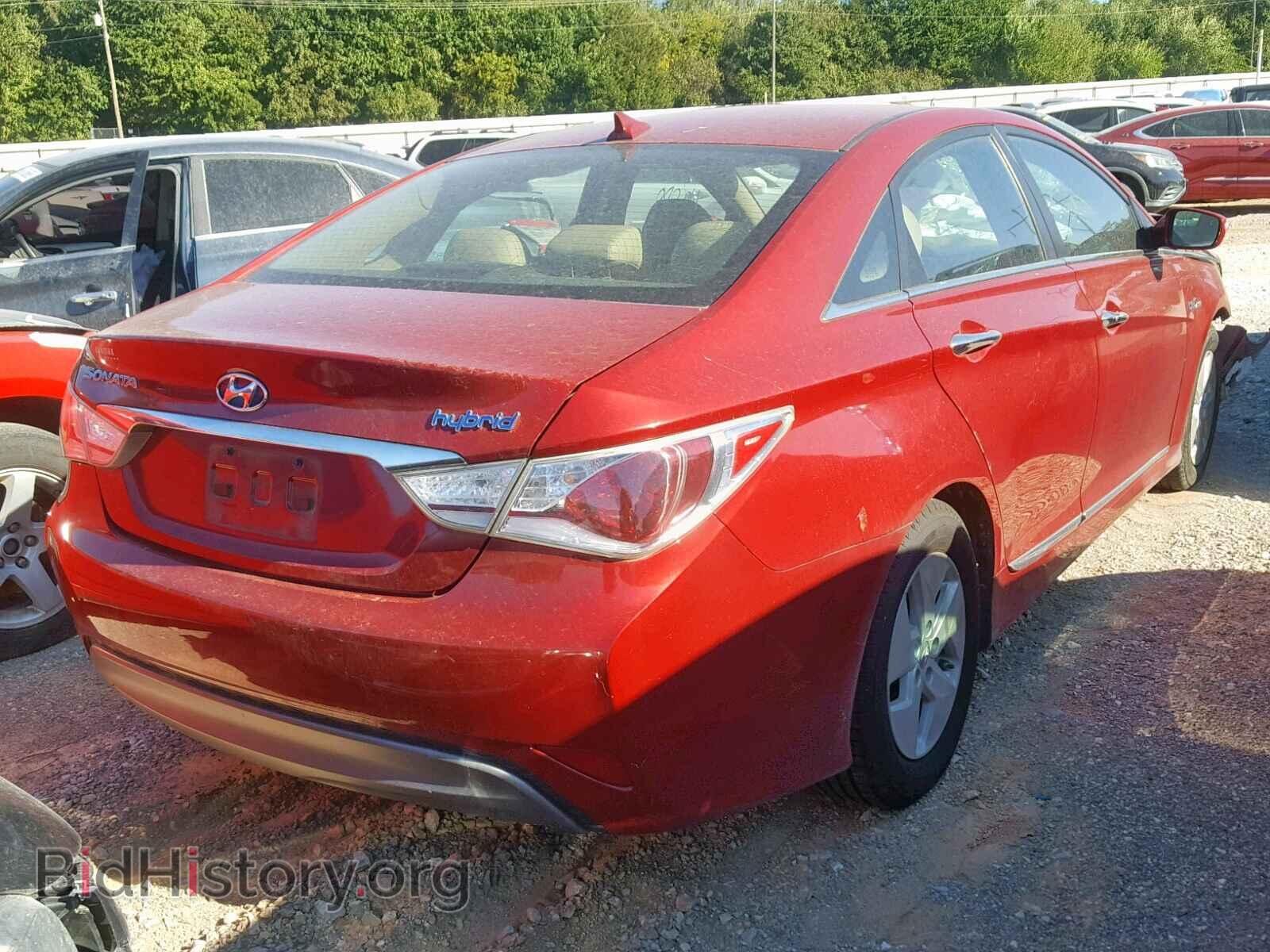 2012 HYUNDAI SONATA - VIN: KMHEC4A45CA034144 - Photo 4